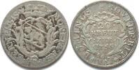 Schweiz - Bern Swiss BERN 20 Kreuzer 1756 silver VF/VF+ SCARCE YEAR! -