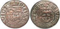 Brandenburg - Preussen BRANDENBURG 1/24 Thaler 1621 GEORG WILHELM silver aVF -