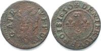 Frankreich - Dombes France DOMBES Denier Tournois 1650 GASTON d'ORLEANS copper VF+ -