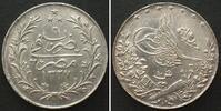 Ägypten EGYPT. 10 Qirsh AH 1327/6 H (1913) MUHAMMAD V, silver UNC!!! -