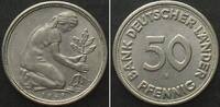 Deutschland - Bundesrepublik Germany FEDERAL REPUBLIC 50 Pfennig 1949 F, Stuttgart mint, Cu-Ni UNC-! -