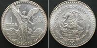 Mexiko MEXICO 1 Onza 1990 LIBERTAD silver Prooflike Early Strike Specimen -