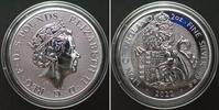 England GREAT BRITAIN 5 Pounds 2022 Lion of England QUEEN'S BEASTS 2 oz silver -