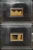 Ingots / Barren REICHSTAGSGEBÄUDE - BERLIN, 1/100 oz 0.9999 gold -