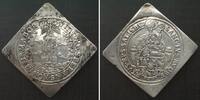 Salzburg, Erzbistum SALZBURG Klippe 1/2 Thaler 1587-1612 WOLF DIETRICH v. REITENAU silver XF -