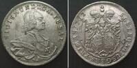 Salzburg, Erzbistum Konventionstaler SALZBURG Archbishopric. Thaler 1762, SIGISMUND CHRISTOPH, silver aXF -