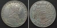 Salzburg, Erzbistum SALZBURG Archbishopric. 20 Kreuzer 1780, HIERONYMUS silver AU! -