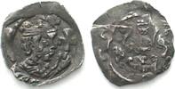 Nürnberg Germany NUREMBERG IMPERIAL MINT Pfennig 1245-1250 FRIEDRICH II silver AU! -