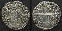 Italien - Padua Italian PADUA Carrarino da 2 Soldi IACOPO II DA CARRARA 1345-1350 silver XF! -