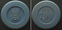 Frankreich - Jetons FORGES-LES-EAUX 100 Old Francs = 1 New Franc (1958) GRAND CASINO 38mm -