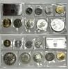 Österreich AUSTRIA 1970 PROOF SET, w. silver 50 Schilling UNI INNSBRUCK, 25 Schilling LEHAR -