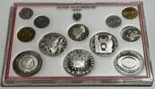 Österreich AUSTRIA. 1974 PROOF SET w. silver 4 x 50 Schilling & 1 x 100 Schilling -