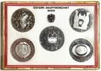 Österreich AUSTRIA 1974 SILVER PROOF SET 4 x 50 Schilling & 1 x 100 Schilling -