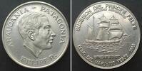 Araukanien & Patagonien ARAUCANIA & PATAGONIA 100 Pesos 1990 Entecasteaux FELIPE nickel-silver RARE! -