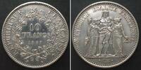 Frankreich FRANCE 10 Francs 1967 HERCULES silver UNC- -