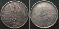 Mexiko 1898 MEXICO. Peso 1898 Mo AM, Mexico City mint, silver UNC-! unz- 214.67 &pound;197.50 &pound;  +  12.88 &pound; shipping