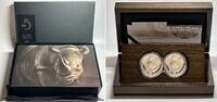 S&uuml;dafrika 2020 SOUTH AFRICA 2 x 5 Rand 2020 BIG 5 (III) FINE SILVER DOUB... 515.22 &pound;463.70 &pound; free shipping