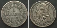 Vatikan 1867 PAPAL STATES. Satirical coin engraved 1 Lira 1867, PIUS IX,... 77.28 &pound;68.69 &pound;  +  12.88 &pound; shipping