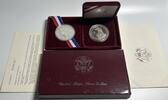 Vereinigte Staaten von Amerika US Set 2 x 1983 S PROOF SILVER DOLLAR - XXIII OLYMPIAD L.A. -
