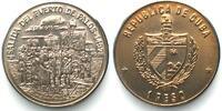 Kuba CUBA 1 Peso 1990 Columbus departing from Spain DISCOVERY OF AMERICA Cu-Ni -