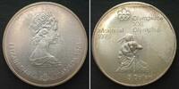 Kanada CANADA 5 Dollars 1974, OLYMPICS MONTREAL, silver UNC -