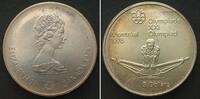 Kanada CANADA 5 Dollars 1974, OLYMPICS MONTREAL, silver UNC -