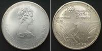 Kanada CANADA 10 Dollars 1976, OLYMPICS MONTREAL, silver UNC -