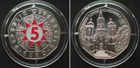 Österreich AUSTRIA 5 Euro 2007 MARIAZELL silver BU, COLORED -