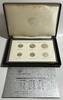 Kuwait KUWAIT 1987 SILVER PROOF SET, JABER III AL-AHMAD AL-SABAH, RARE! -