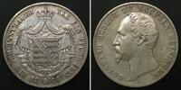 Sachsen-Meiningen Vereinstaler 1866 German States SAXE-MEININGEN Thaler ... 128.80 &pound;  +  12.88 &pound; shipping
