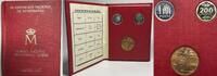 Spanien SPAIN Set 1 Peseta & 200 Pesetas 1987 (E87) MADRID NUMISMATIC EXPOSITION Proof -
