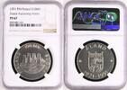 Finland S100M FINLAND 100 Markkaa 1991 ALAND silver only 700 issued RARE!!! NGC PF 67 -