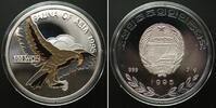 Nordkorea NORTH KOREA 500 Won 1995 Eagle FAUNA OF ASIA silver 1 oz COLORED Proof -