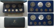 Philippinen PHILIPPINES 1976 PROOF SET, with 2 x silver 50 & 25 Piso, SCARCE! -