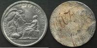 Schweiz - Medaillen GENEVA 1738 settlement of the internal unrest by Duvivier, UNIFACE TRIAL IN LEAD -