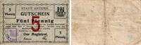 Artern 5 Pfennig -