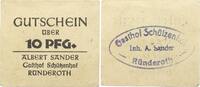Ründeroth 10 Pfennig Rheinland -