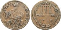 Osnabrück IIII Pfennig Domkapitel 1500-1800. -