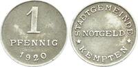Kempten 1 Pfennig 1920 Fast vorzüglich 15.61 £  +  6.94 £ shipping