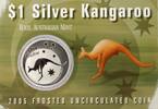 Australien 1 AUD 2005 Kangaroo 1 oz Silver 2005 in Coincard Stempelglanz 111.84 £85.83 £  +  30.34 £ shipping