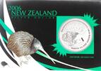 Neuseeland 1 NZD 2006 Kiwi 1 oz Silver 2006 in Coincard Stempelglanz 172.52 £120.51 £  +  30.34 £ shipping