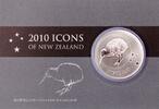 Neuseeland 1 NZD 2010 Kiwi 1 oz Silver 2010 in Coincard Stempelglanz 91.03 £73.69 £  +  30.34 £ shipping