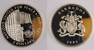Barbados 5 Dollars United Nations -