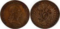 RDR- Wien 6 Kreuzer 1800 A Franz II.(I.) Fast Vorzüglich/ Vorzüglich 26.01 £  +  17.34 £ shipping