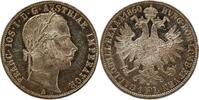 Österreich 1 Florin/ 1 Gulden 1860 A Franz Joseph I. Vorzüglich+ 26.01 £  +  17.34 £ shipping