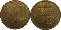 Czechoslovakia 20 Halierov 1991 VF 3.47 £  +  26.01 £ shipping