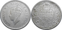 India 1/2 Rupee George VI. (1936-1952) -