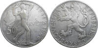 Czechoslovakia 50 Kronen 1948 3th Anniversary of Prague Uprising VF 6.07 £  +  26.01 £ shipping