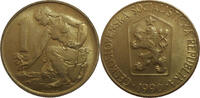 Czechoslovakia 1 krone 1990 aUNC 5.20 £  +  26.01 £ shipping