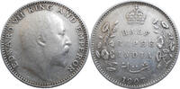 India 1/2 Rupee Edward VII. (1901-1910) -